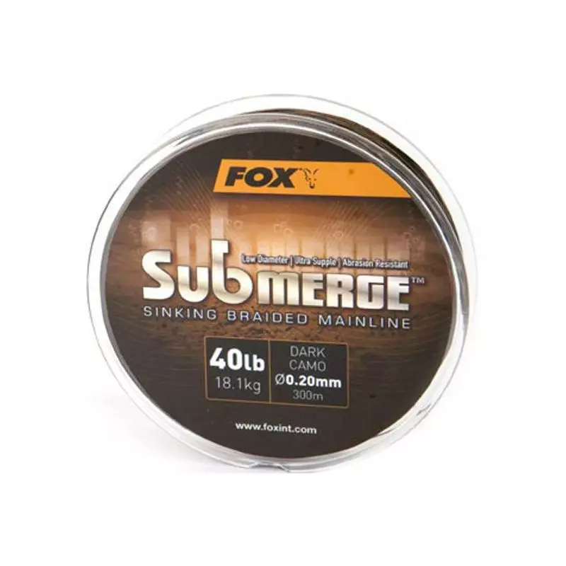 BRAID FOX SUBMERGE CAMO SINKING BRAID 3 BRAID FOX SUBMERGE CAMO SINKING BRAID