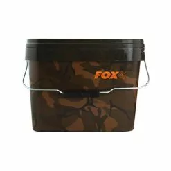 BUCKET WITH BAIT FOX CAMO SQUARE BUCKETS
