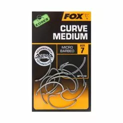 HAMEÇON CARPE FOX EDGES ARMAPOINT CURVE SHANK MEDIUM -Hot Sale Fox Store hamecon carpe fox edges armapoint curve shank medium z 2557 255735 2