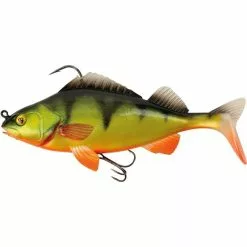 PRE-RIGGED SOFT LURE FOX RAGE REALISTIC REPLICANT PERCH MULTICOLOURED 200M