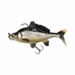 PRE-RIGGED SOFT LURE FOX RAGE REPLICANT CARP 14CM