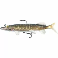 PRE-RIGGED SOFT LURE FOX RAGE REPLICANT REALISTIC PIKE - 20CM