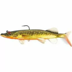 PRE-RIGGED SOFT LURE FOX RAGE REPLICANT REALISTIC PIKE - 25CM
