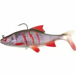 PRE-RIGGED SOFT LURE FOX RAGE REPLICANT REALISTIC ROACH MULTICOLOURED 200M