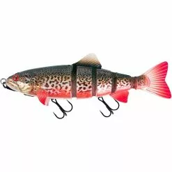 PRE-RIGGED SOFT LURE FOX RAGE REPLICANT REALISTIC TROUT JOINTED SHALLOW 18CM