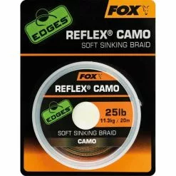 RIG BRAID GAINEE FOX EDGES REFLEX CAMO SOFT SINKING BRAID 3CM