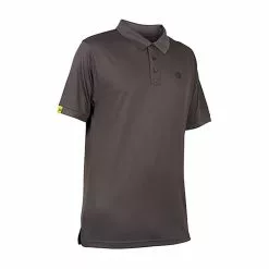 SHORT-SLEEVED T-SHIRT MAN FOX MATRIX LIGHTWEIGHT POLO SHIRT BLACK