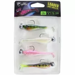 SOFT LURES KIT FOX RAGE MINI FRY LOADED UV MIXED COLOUR PACK