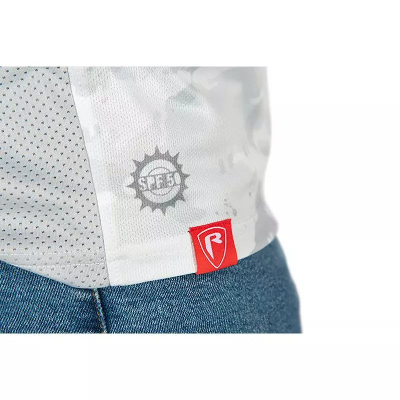 SWEAT HOMME FOX RAGE UV PERFORMANCE HOODED TOP - BLANC 13 SWEAT HOMME FOX RAGE UV PERFORMANCE HOODED TOP - BLANC - Image 11