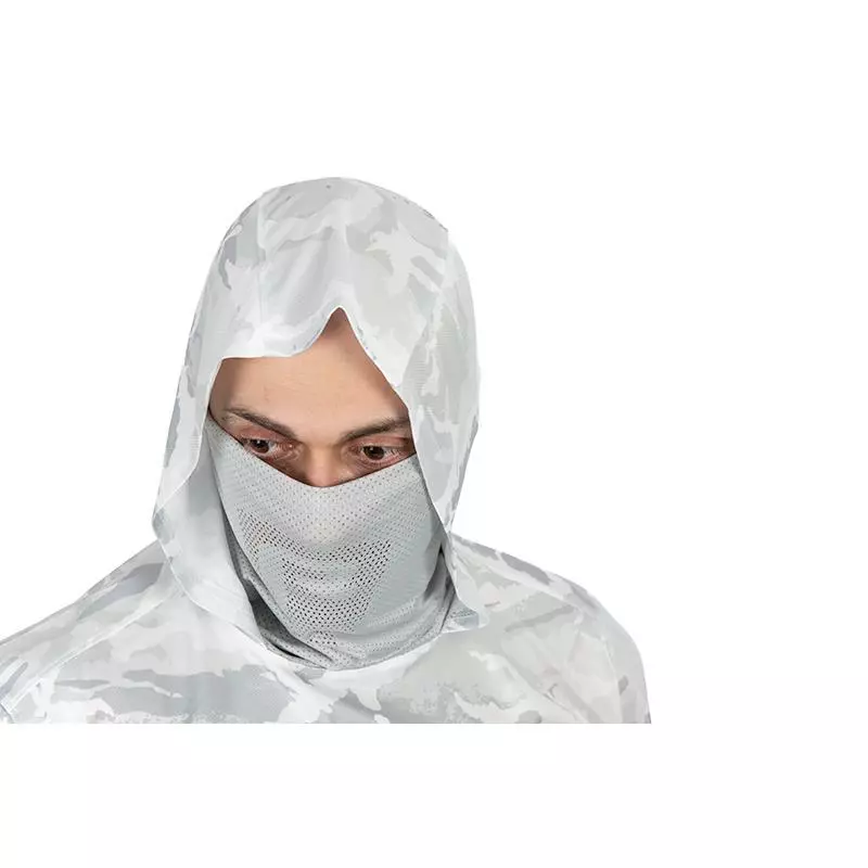 SWEAT HOMME FOX RAGE UV PERFORMANCE HOODED TOP - BLANC 8 SWEAT HOMME FOX RAGE UV PERFORMANCE HOODED TOP - BLANC - Image 6