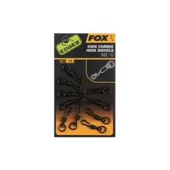 SWIVEL FOX KWIK CHANGE HOOK SWIVELS