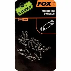 SWIVEL FOX MICRO RIG SWIVELS - PACK OF 100
